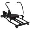 Rowing Machine with 4 Level Hydraulic Resistance for Home Fitness