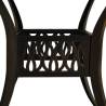 Bronze Garden Table 90x90cm - Durable Cast Aluminium Design