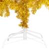 Gold Pre-lit Christmas Tree with Ball Set 210cm - HipoMarket