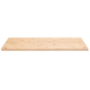 Solid Wood Pine Desk Top - 110x55 cm for Home & Office