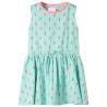 Kids' Dress with Drawstring Light Mint 128 Size 128 (7-8y) 