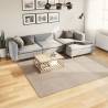 Rug HUARTE Short Pile Soft and Washable Sand 240x240 cm Colour sand Size 240 x 240 cm 