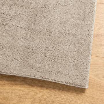 HUARTE Soft & Washable Rug - 240x240 cm Sand | Hipo Market