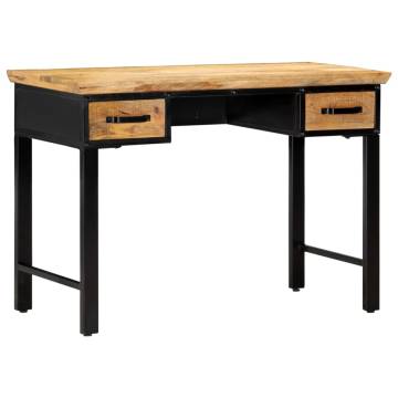 Writing Table 110x50 cm | Solid Mango Wood | Hipomarket