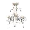 Elegant White Crystal Pendant Ceiling Lamp Chandelier