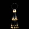 Christmas Tree on Flagpole with 310 Warm White LEDs | Hipomarket