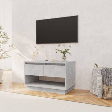 TV Cabinet Concrete Grey - Stylish Storage Solution | HipoMarket