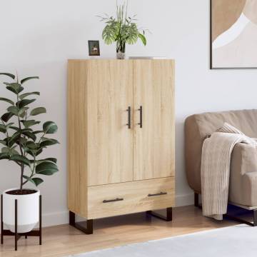 Stylish Highboard Sonoma Oak - Modern Storage Solution