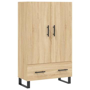 Stylish Highboard Sonoma Oak - Modern Storage Solution