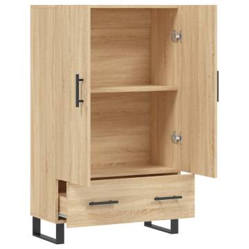 Stylish Highboard Sonoma Oak - Modern Storage Solution