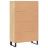 Stylish Highboard Sonoma Oak - Modern Storage Solution