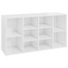 Shoe Bench High Gloss White | Stylish & Functional Storage