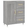 Elegant Highboard Grey Sonoma - Stylish Storage Solution