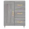 Elegant Highboard Grey Sonoma - Stylish Storage Solution