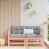 Corner Sofas with Cushions 2 pcs Solid Wood Douglas Colour natural douglas Quantity in Package 1 Model 2x corner 