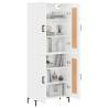 Stylish Highboard High Gloss White - Ample Storage Space