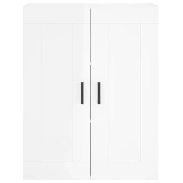 Stylish Highboard High Gloss White - Ample Storage Space