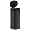 Automatic Sensor Dustbin 70L - Carbon Steel Black | HipoMarket