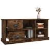 Stylish Smoked Oak TV Cabinet - 102x35.5x47.5 cm | HipoMarket