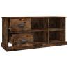 Stylish Smoked Oak TV Cabinet - 102x35.5x47.5 cm | HipoMarket