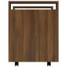 Desk Trolley Brown Oak - 60x45x60 cm Engineered Wood | HipoMarket