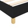 Box Spring Bed Frame Black 135x190 cm - Durable & Stylish