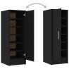 Shoe Cabinet Black 32x35x92 cm - Durable Storage Solution