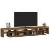 LED TV Cabinet in Smoked Oak | Modern Storage Solution