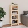 Book Cabinet 50x35x125.5 cm Solid Wood Pine Colour natural Quantity in Package 1 Height 125.5 cm Width 50 cm 