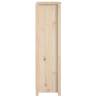 Stylish Solid Pine Book Cabinet - 50x35x125.5 cm