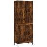 Stylish Highboard in Smoked Oak | Durable Engineered Wood