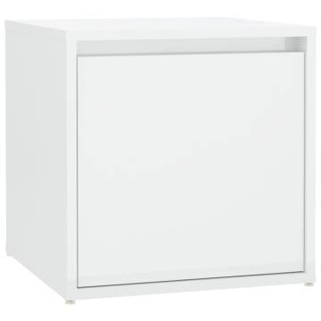 High Gloss White Hallway Furniture Set - Stylish & Functional