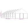 White Gazebo with Roof - 15.61x5.88m for Outdoor Events