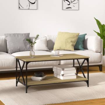 Sonoma Oak Coffee Table - Stylish and Practical | Hipomarket