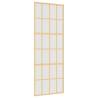 Sliding Door Gold 76x205 cm | Frosted ESG Glass & Aluminium