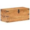 Chest 90x40x40 cm Solid Acacia Wood Colour dark brown Quantity in Package 1 Width 90 cm 