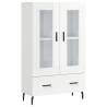 Stylish Highboard High Gloss White - Modern Storage Solution