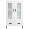 Stylish Highboard High Gloss White - Modern Storage Solution