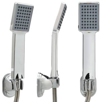 Handheld Shower Head with 1.5m Hose - Chrome Finish