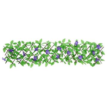 Artificial Ivy Trellis Expandable 5 pcs Green 180x20 cm