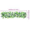 Artificial Ivy Trellis Expandable 5 pcs Green 180x20 cm