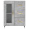 Stylish Highboard Concrete Grey - 69.5x34x180 cm | HipoMarket