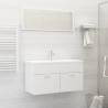 Bathroom Furniture Set White Engineered Wood Colour white Size 90 x 38.5 x 46 cm Number of 1 Number of Pieces 