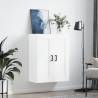 Wall Mounted Cabinet White 69.5x34x90 cm – Elegant Storage