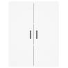 Wall Mounted Cabinet White 69.5x34x90 cm – Elegant Storage