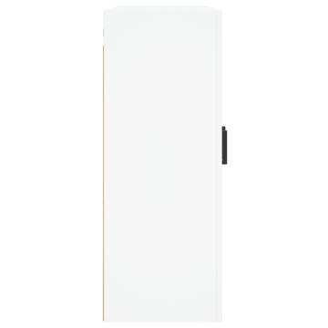 Wall Mounted Cabinet White 69.5x34x90 cm – Elegant Storage