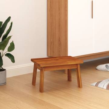 Step Stool 38x26x22 cm | Solid Wood Acacia - HipoMarket