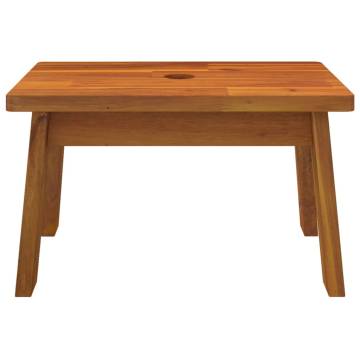 Step Stool 38x26x22 cm | Solid Wood Acacia - HipoMarket