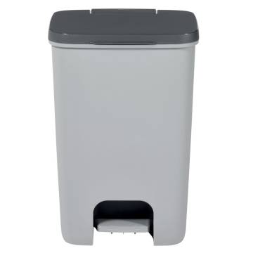 Curver Pedal Bin Essentials 40L - Light Grey Garbage Bin