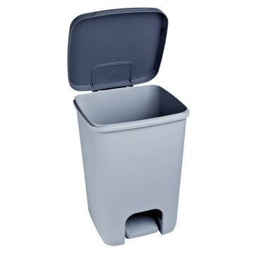 Curver Pedal Bin Essentials 40L - Light Grey Garbage Bin